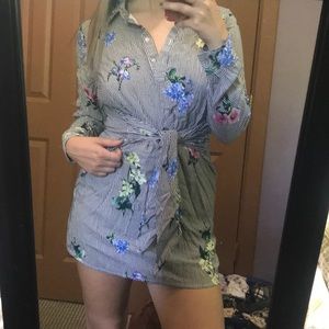 Cute button up dress